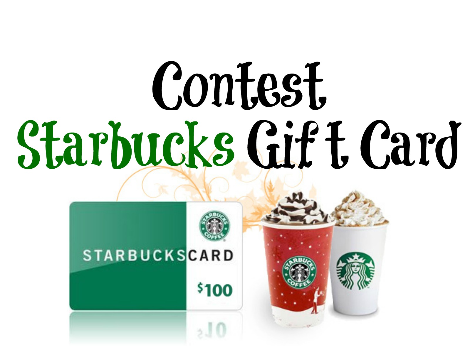 Contest 100 Starbucks Gift Card Entertain Kids on a