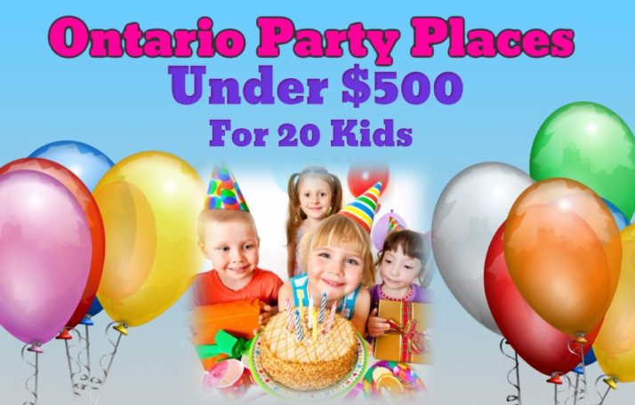 Ontario Birthday Party Places Guide