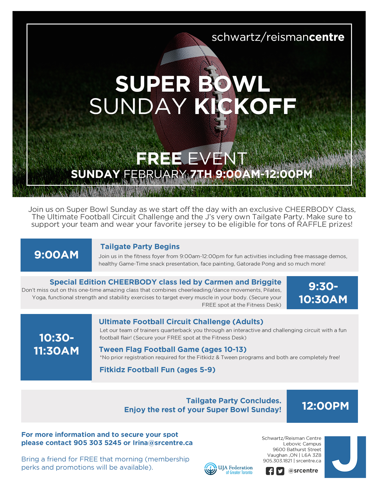Super Bowl Event Poster