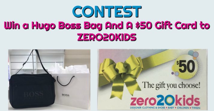 Contest: Win A Hugo Boss Bag & $50 Gift Card