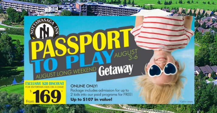 Nottawasaga Resort August Long Weekend Deal!