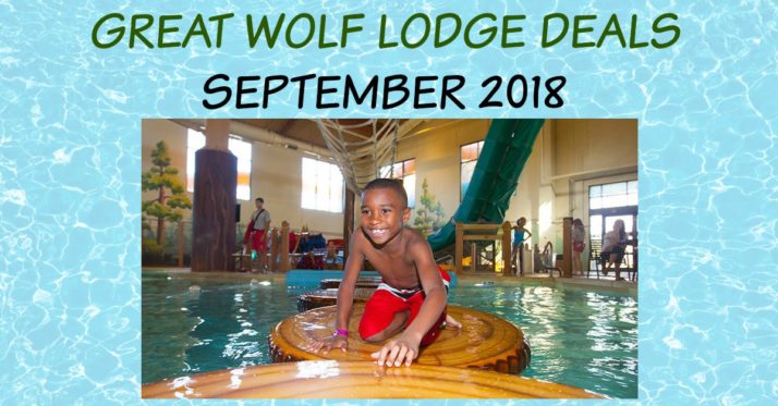 NEW September Great Wolf Lodge Deals