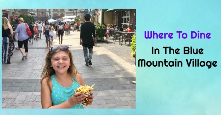 Where To Dine In The Blue Mountain Village