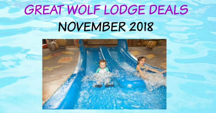 Great Wolf Lodge November Deals
