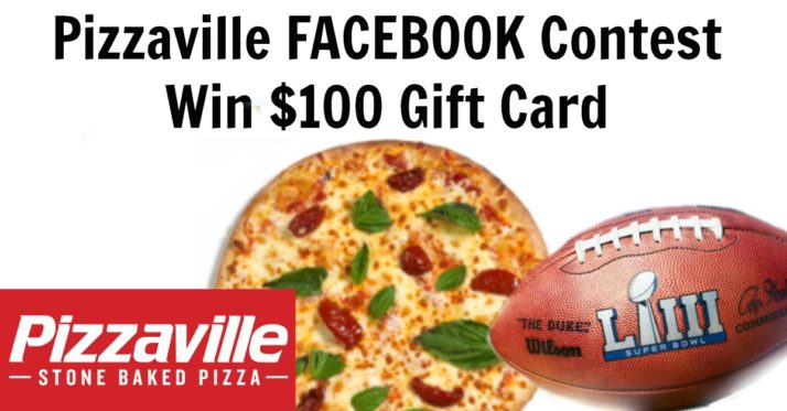 Pizzaville FACEBOOK Contest!