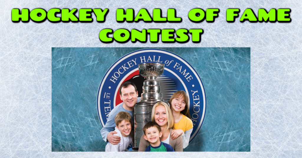 Hockey Hall Of Fame Contest (2 Winners) | Entertain Kids On A Dime Blog