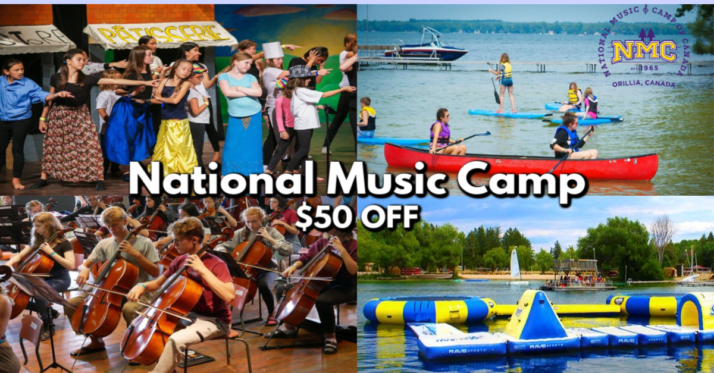 Exclusive Deal For Music Overnight Camp!