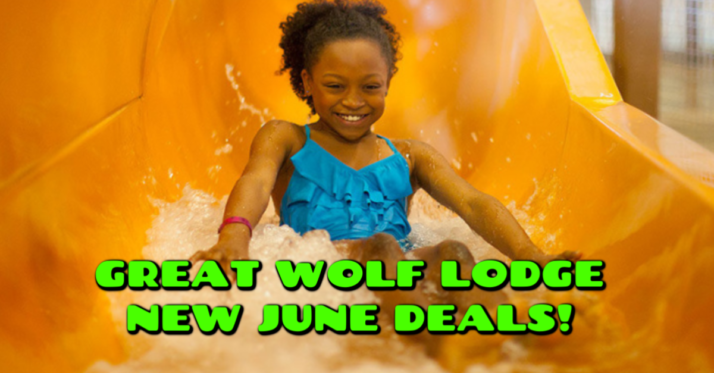 NEW July Great Wolf Loge Deals