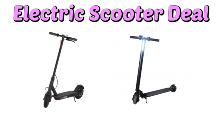 ELECTRIC SCOOTER DEALS