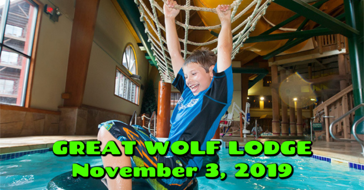 Great Wolf Lodge November 3, 2019 | Entertain Kids on a ...