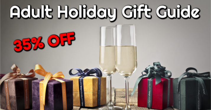 Adult Holiday Gift Guide 35% OFF!