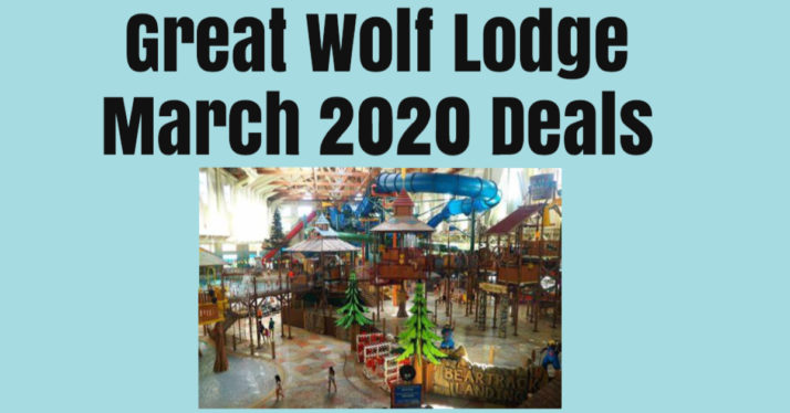 March Great Wolf Lodge Deals