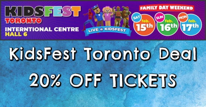 Kids Fest Exclusive Deal