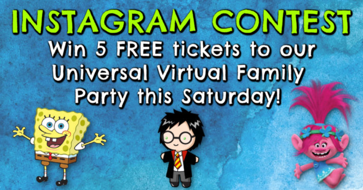 Instagram Contest – Win 5 Tickets To Our Universal Party