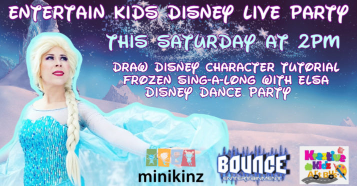 Entertain Kids Virtual Disney Party