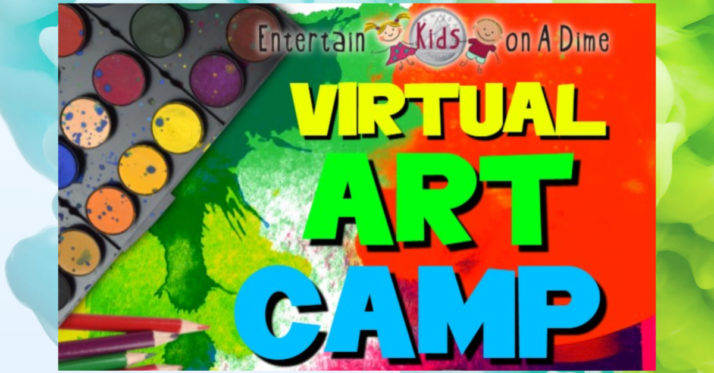 Entertain Kids Virtual Art Camp