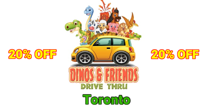 20% Off Dinos & Friends (Toronto)