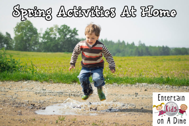35 Spring Activities To Do At Home